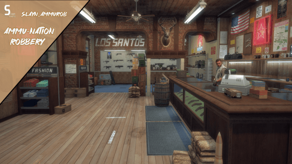 [QBCore] Ammu-Nation Robbery